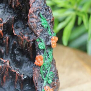 Brûleur d’encens décoratif pour cônes à reflux, huiles essentielles et Feng Shui
