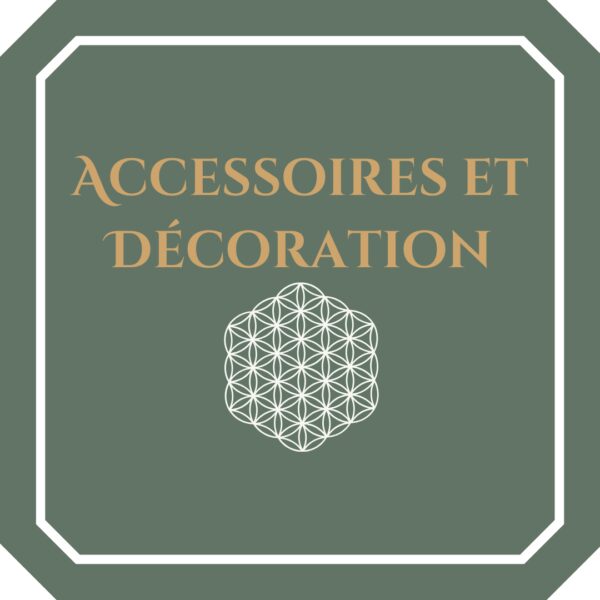 Découvrez la collection unique de bijoux et accessoires de bien-être, alliant esthétique et énergie positive. Chaque pièce est conçue pour harmoniser votre quotidien et vous accompagner dans votre quête de sérénité.