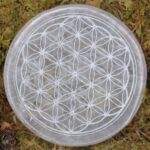 Fleur de Vie en Sélénite : Outil de Purification et d’Harmonie Énergétique