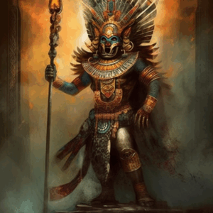 Le saviez-vous ? : Le miroir d’obsidienne était l’outil de divination de Tezcatlipoca, le dieu aztèque du pouvoir caché.