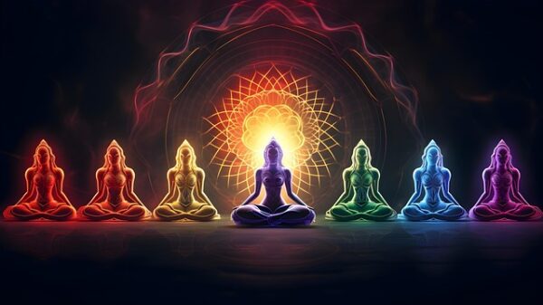 La méditation et le Reiki sont des outils puissants pour équilibrer les énergies de notre corps-physique et accéder au divin à travers nos centres énergétiques. Chaque chakra, nommé en Sanskrit, est lié à une glande spécifique et possède un rôle unique dans notre éveil et notre guérison. Chakra de la base : ancrage, peurs, énergie vitale. Chakra sacré : créativité, émotions, Kundalini. Chakra du plexus solaire : pouvoir personnel, ego, vibrations. Chakra du cœur : amour, pardon, centre énergétique du cœur. Chakra de la gorge : expression, mantra, communication. Chakra frontal (sixième chakra) : intuition, inconscient, clairvoyance. Chakra coronal (septième chakra) : connexion au divin, lotus à mille pétales, spiritualité, énergie vibratoire. Les postures, la méditation, les cristaux et le Tarot divinatoire peuvent harmoniser ces centres et aider à méditer sur nos peurs, notre ego et notre chakra coronal, favorisant un alignement divin et une vie plus spirituelle. 💡 Petit conseil : visualise chaque chakra comme un lotus qui s’ouvre, laisse circuler les vibrations et accueille la guérison. Avec le temps, l’éveil et l’harmonie deviennent naturels.