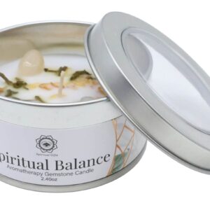 Apportez harmonie et sérénité à votre intérieur avec la bougie Green Tree "Équilibre Spirituel". Chaque bougie est fabriquée à la main en Inde, ce qui en fait un produit unique et authentique. Elle allie l’élégance des cristaux de roche et la délicatesse des fleurs de jasmin séchées pour créer une expérience sensorielle complète, à la fois visuelle et olfactive. La paraffine de haute qualité et la mèche en coton assurent une combustion régulière et propre, permettant de profiter pleinement de ses vertus apaisantes.