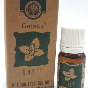 L’huile essentielle de basilic Goloka est une huile 100 % naturelle et pure, reconnue pour ses propriétés stimulantes, tonifiantes et relaxantes. Originaire d’Inde et produite par la marque Goloka avec un savoir-faire traditionnel, elle offre un parfum frais et herbacé qui stimule les sens et apporte clarté et vitalité. Cette huile essentielle peut être utilisée en diffusion pour créer une atmosphère rafraîchissante et vivifiante, ou appliquée sur la peau après dilution dans une huile végétale pour profiter de ses vertus relaxantes et toniques.