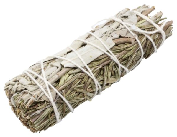 Le fagot de Sauge Blanche & Romarin est ainsi un outil polyvalent pour purifier, revitaliser et harmoniser vos espaces. Il offre une expérience sensorielle unique, mêlant tradition et aromathérapie, pour accompagner tous vos rituels, méditations ou moments de détente quotidienne.