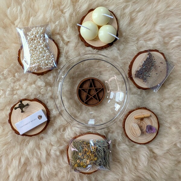 Coffret ésotérique Imbolc en édition limitée, idéal pour rituels de purification, intentions et renaissance intérieure.