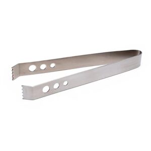 Pinces en métal argenté de 18 cm pour manipuler le charbon ardent en toute sécurité, parfait pour encens et rituels