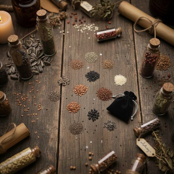 Ce que je vais partager n’est pas pour ceux qui cherchent de simples décorations, mais pour ceux qui entendent l’appel de la magie ancestrale. Depuis le solstice d’hiver, le voile entre les mondes se dissipe et le Temps entre les Temps s’ouvre, offrant un moment sacré pour pratiquer la wicca, la sorcellerie, la magie blanche ou rouge, la magie verte et les rituels de Yule. Allumez une bougie noire, rouge ou verte selon votre intention, pour purifier vos énergies et absorber les fatigues, les peurs ou les blocages. Les herbes magiques – sauge, romarin, pin, laurier – peuvent être utilisées pour les encens ou les potions de protection. Placez des graines, des pierres ou des cristaux sous votre oreiller pour dialoguer avec votre inconscient, interpréter vos visions nocturnes, ou recevoir la guidance des esprits et des ancêtres. Tissez des cordes rouges ou vertes, formez des cercles sacrés et des talismans pour invoquer la protection, la fertilité, ou la puissance personnelle. Le silence du solstice, la méditation, le chant des incantations et la danse dans le cercle permettent d’entrer en contact avec la lune, le soleil, les éléments et les forces de la nature. Pour sceller vos intentions, écrivez un vœu sur papier sulfurisé, ajoutez sel, épines et herbes, puis brûlez-le pour créer un pacte magique avec le flux de l’hiver. La magie de Yule, la wicca, la sorcellerie blanche et rouge vous accompagnera tout au long de l’année, entre ombre et lumière, entre ciel et terre, et dans chaque souffle de votre vie.