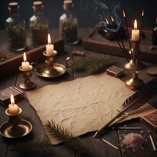 Au cœur du solstice d’hiver, le voile des mondes se dissipe et le Temps entre les Temps s’ouvre, invitant à un rituel spirituel profond. C’est le moment idéal pour pratiquer la wicca, la sorcellerie blanche, rouge ou verte, et se connecter aux forces de la nature. Dans ce temps sacré, chaque geste devient un pont entre l’ombre et la lumière, chaque souffle un lien avec l’invisible et les mystères anciens. Tracez un cercle sacré, posez vos bougies, cristaux, pierres et talismans, et préparez votre grimoires ou livre des ombres. Allumez des encens de sauge, cèdre, lavande ou myrrhe pour purifier l’espace. Inspirez profondément et laissez votre voix intérieure guider vos incantations et chants sacrés, invoquant les esprits, les ancêtres, et les élémentaux. Offrez une offrande aux éléments — feu, eau, air, terre, à la lune ou au soleil — et laissez la magie spirituelle circuler dans le cercle. Utilisez votre baguette magique ou athamé pour canaliser l’énergie et sceller vos intentions, vos pactes magiques, ou vos vœux sacrés. Dans ce rituel, la méditation, la purification et la transmutation énergétique deviennent palpables. La magie de Yule, la wicca et la sorcellerie spirituelle vous accompagnent, éveillant votre intuition, renforçant votre protection, et guidant votre éveil spirituel tout au long de l’année. Entre ciel et terre, entre ombre et lumière, ce rituel vous relie à la magie ancestrale, à la puissance des éléments, et à votre propre âme sacrée.