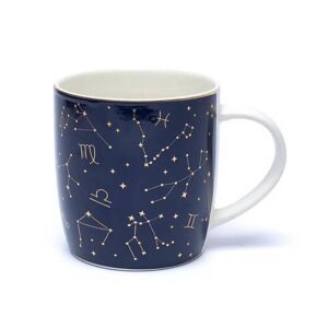 Tasse à thé magique, motif signes du zodiaque, parfaite pour un rituel thé féerique.
