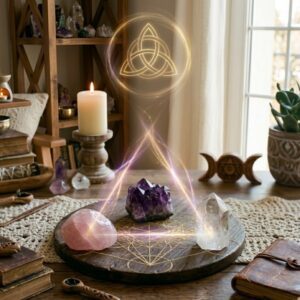 L'Équation du Bonheur Intérieur Plutôt qu'une simple liste, imaginez cette formule mathématique spirituelle : Améthyste (Paix) + Quartz Rose (Amour) x Cristal de Roche (Puissance) = Harmonie Totale