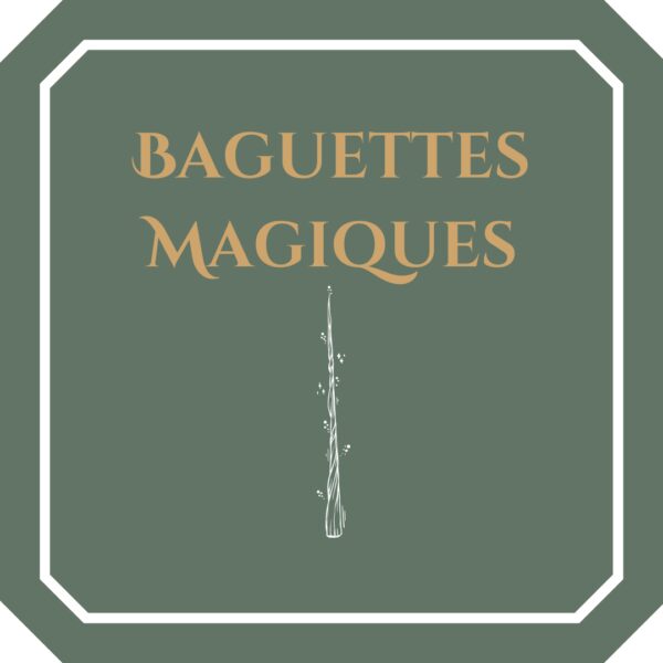Découvrez nos baguettes magiques en bois authentiques, fabriquées à la main avec soin.